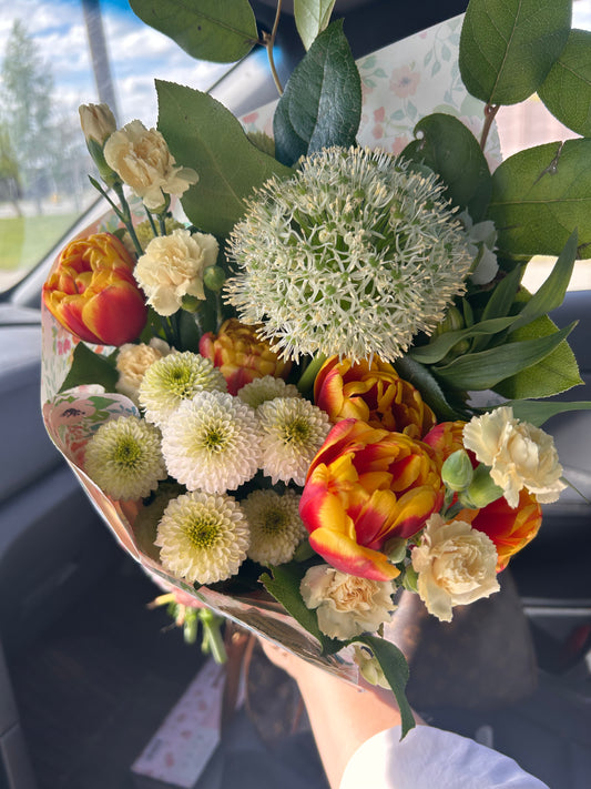 Hand Tied Flower Bouquet