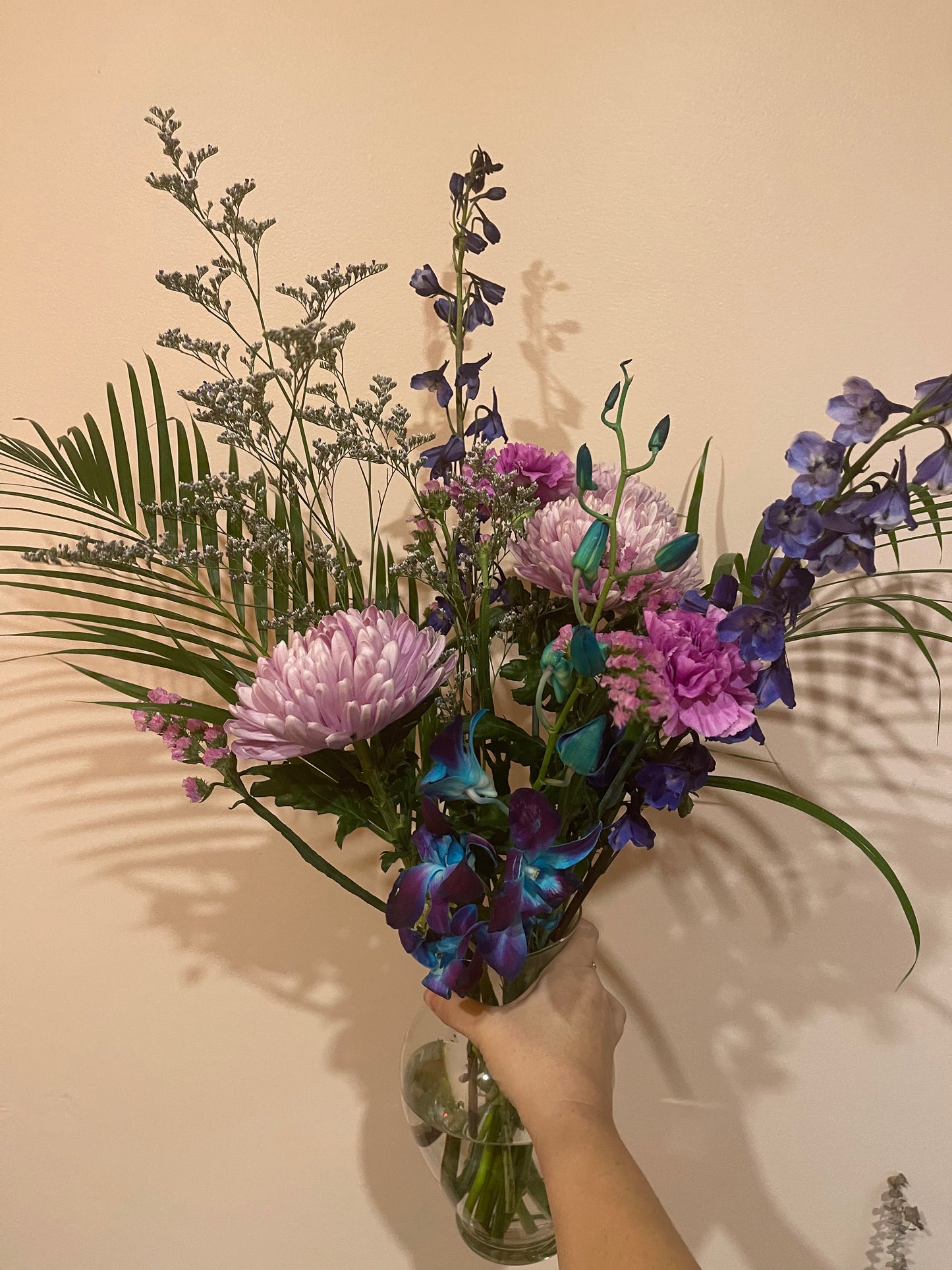 Small Wrapped Flower Arrangement